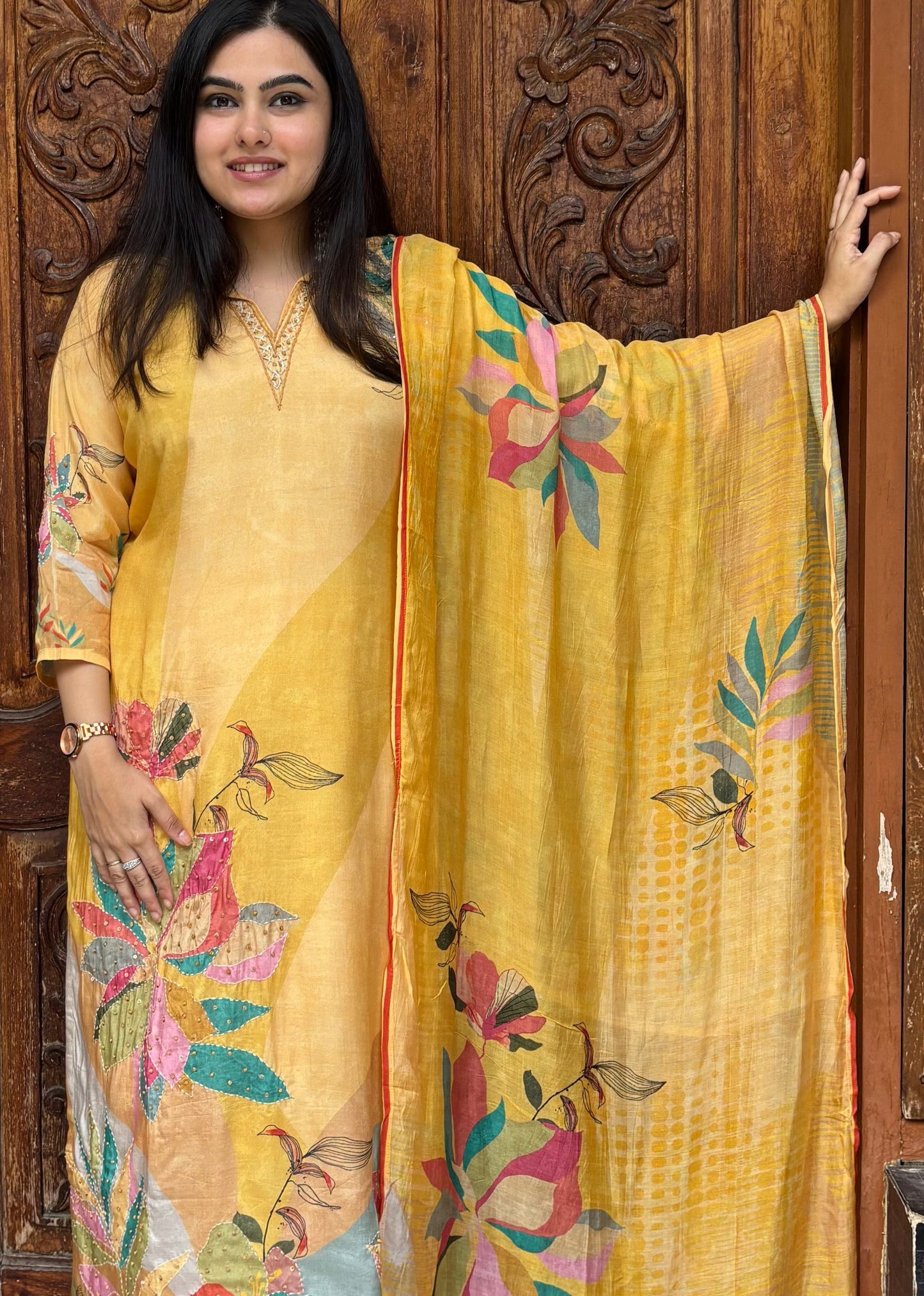 VANI MUSLIN SUIT SET