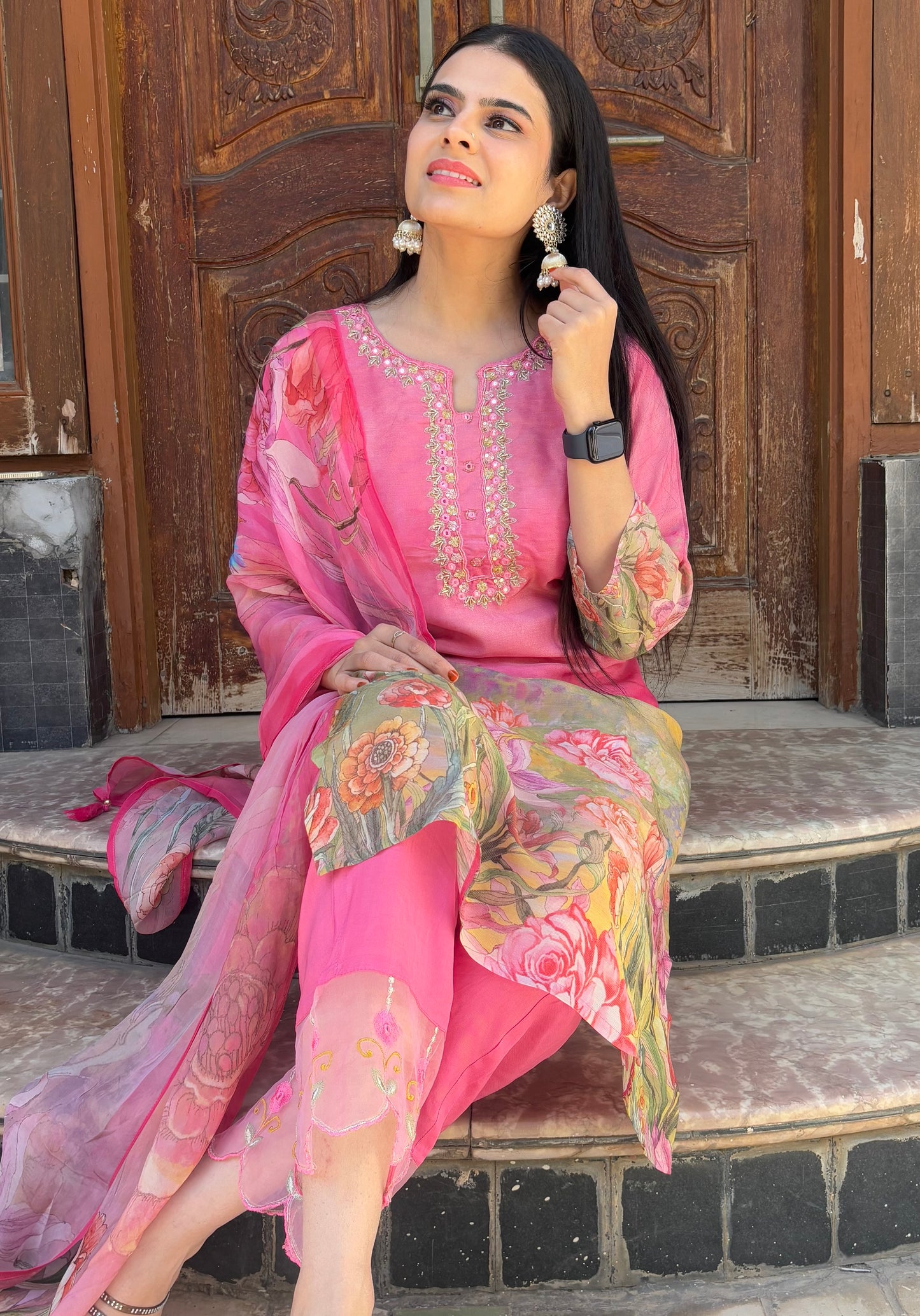 AAHANA FLORAL SUIT SET