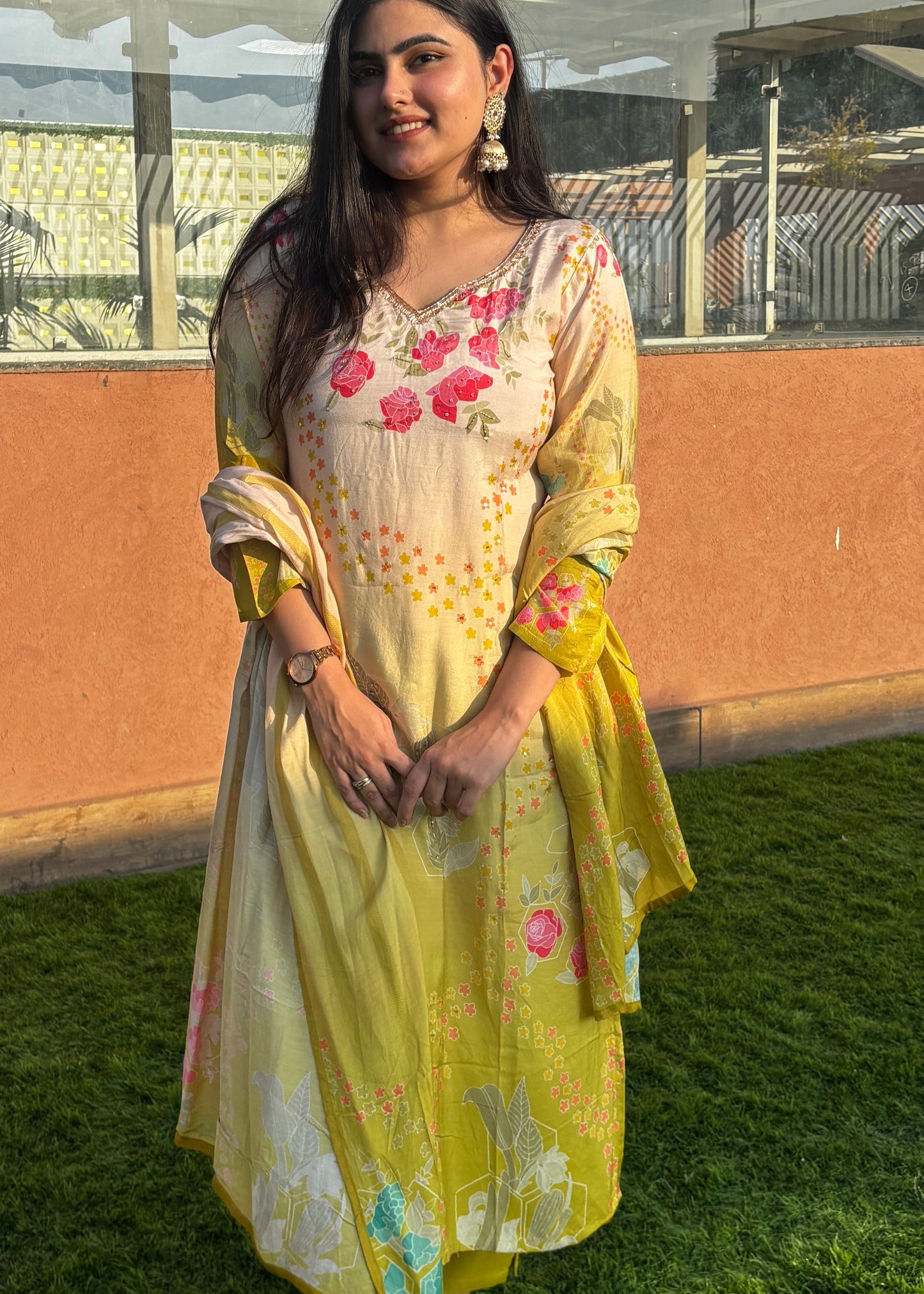 AMARA GREEN SUIT SET