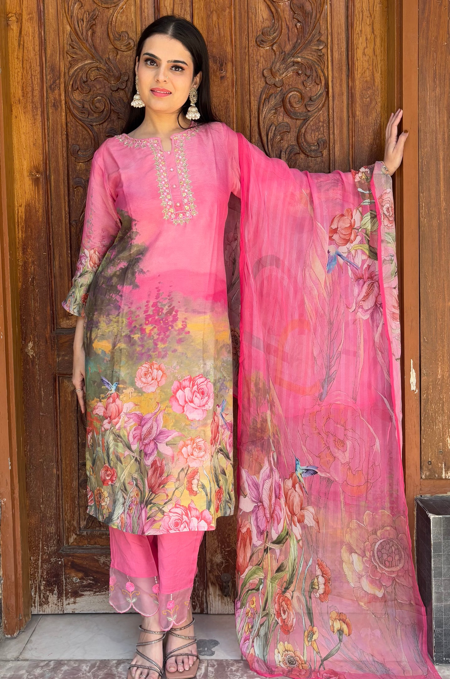AAHANA FLORAL SUIT SET
