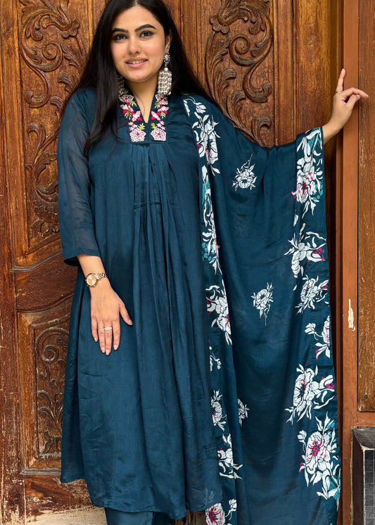 RASIKA A-LINE SUIT SET