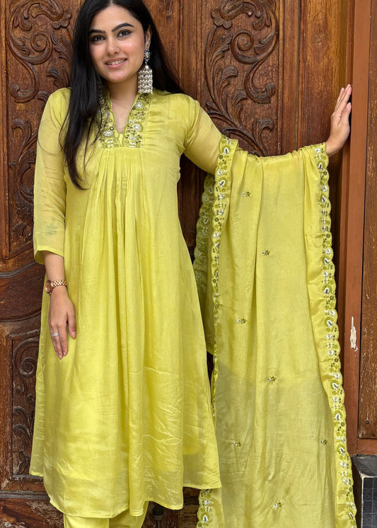 TARINI A-LINE SUIT SET
