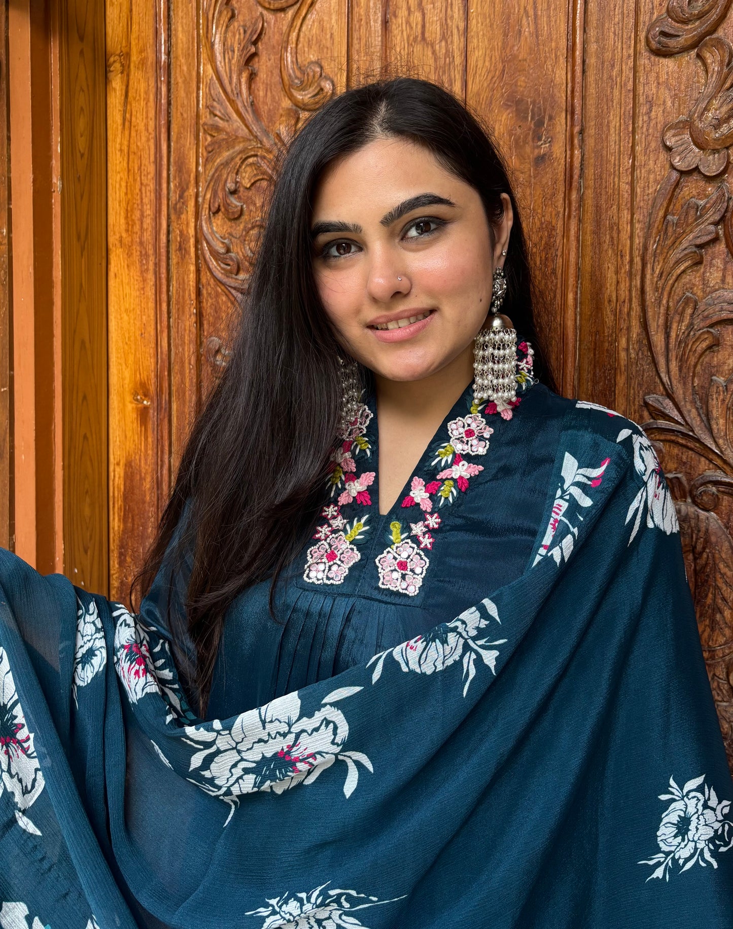 RASIKA A-LINE SUIT SET