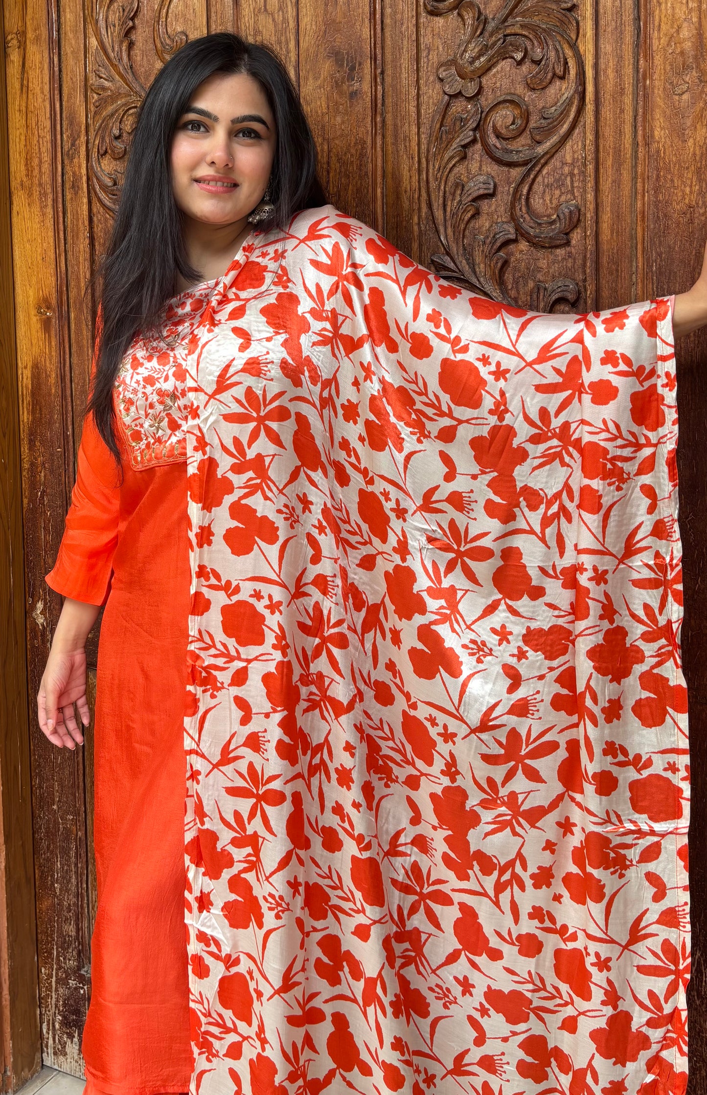 DAMINI PURE CREPE SUIT SET