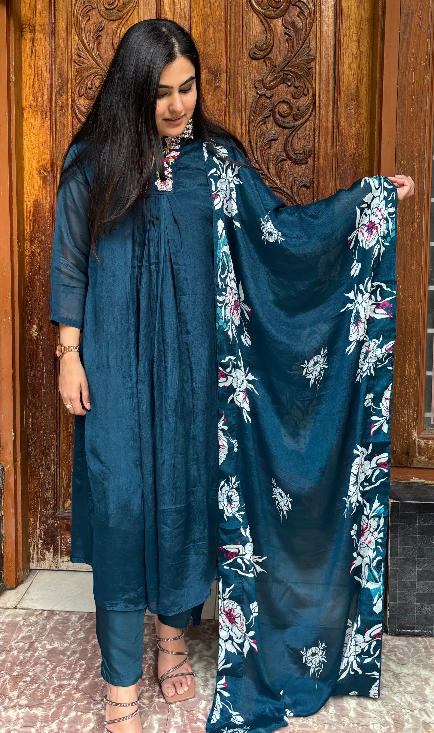 RASIKA A-LINE SUIT SET