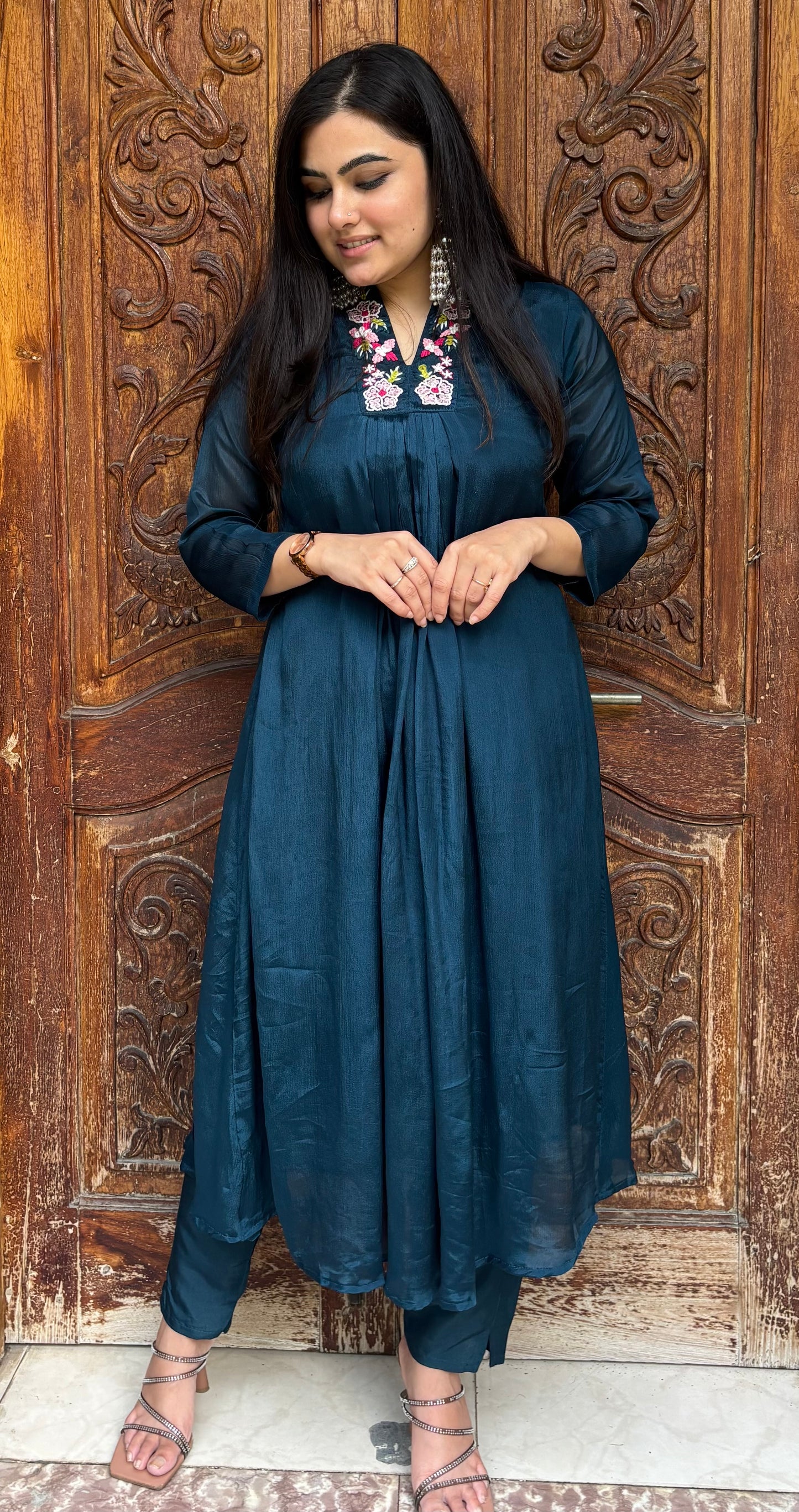 RASIKA A-LINE SUIT SET