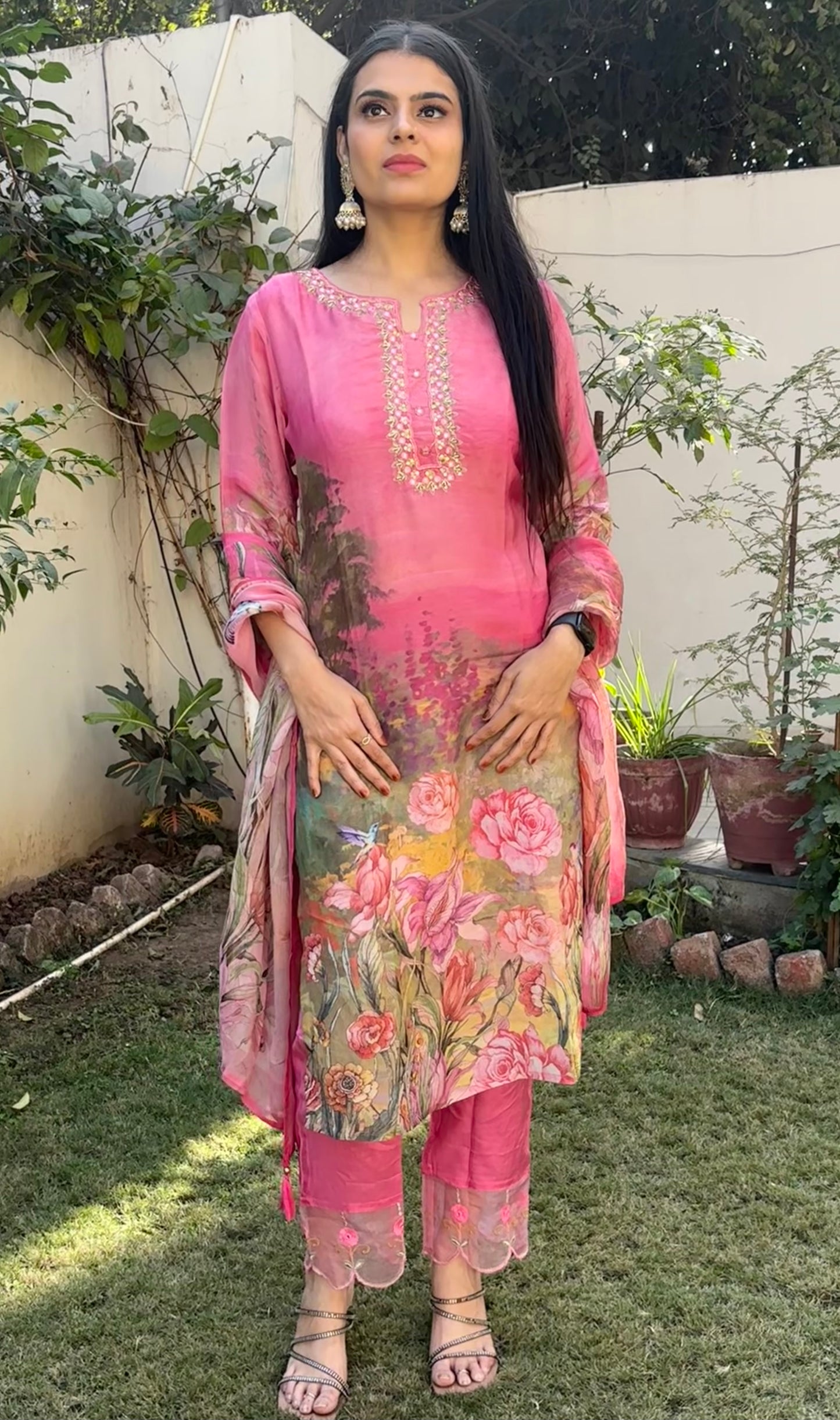 AAHANA FLORAL SUIT SET