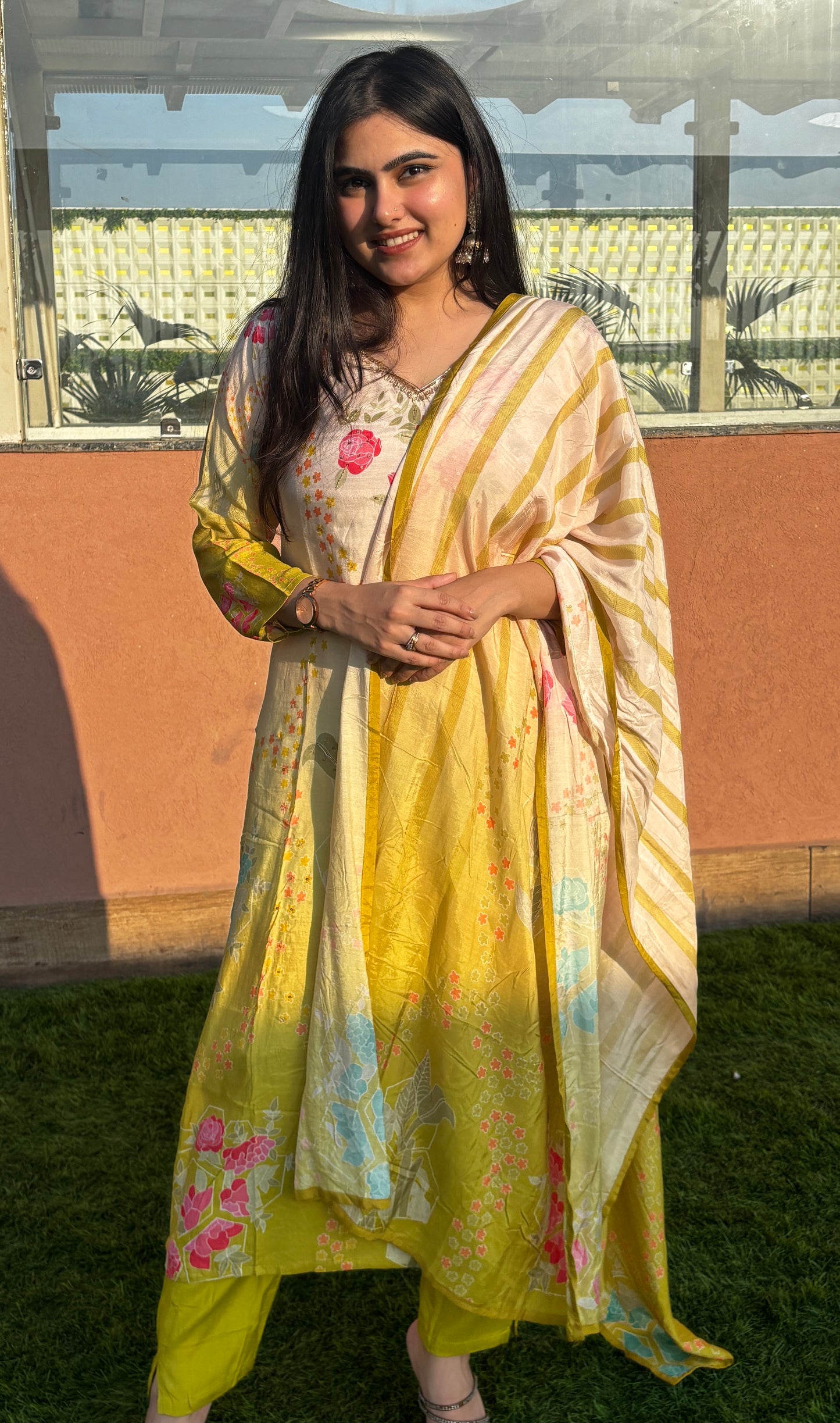 AMARA GREEN SUIT SET